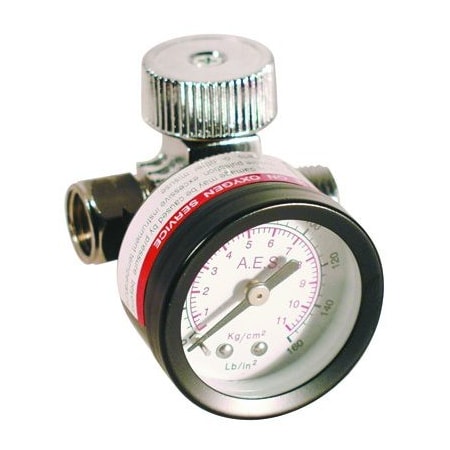 A E S Industries REGULATOR w/GAUGE AIR AD882